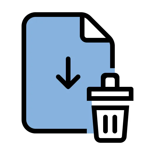 Borrar archivo iconos gratis de archivos y carpetas