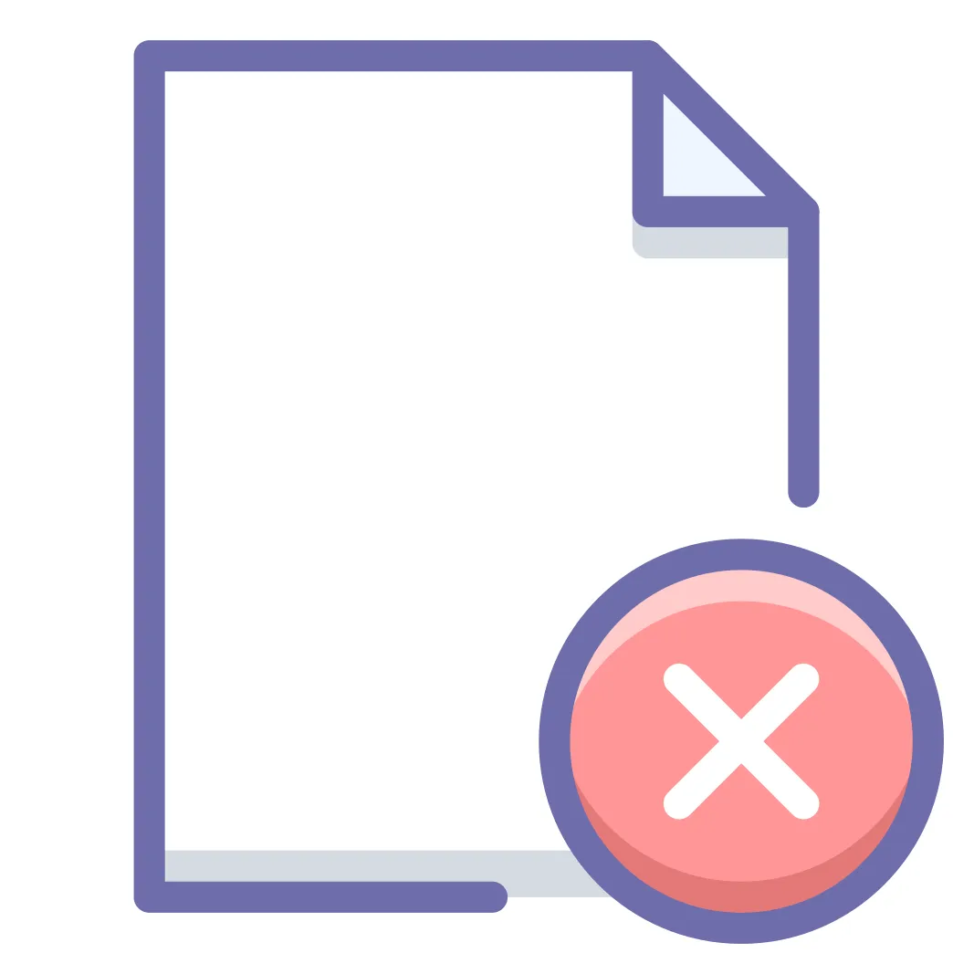 Delete, document, file icon download on iconfinder