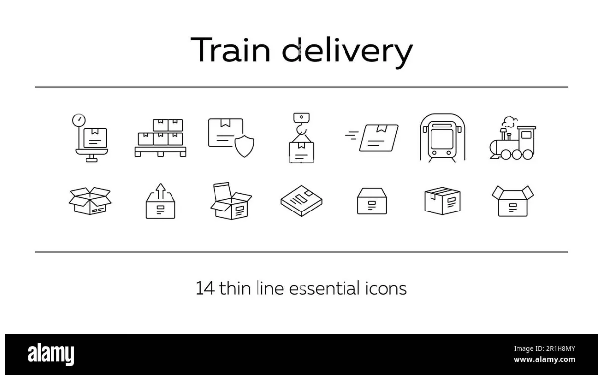 Train stock vector & art alamy