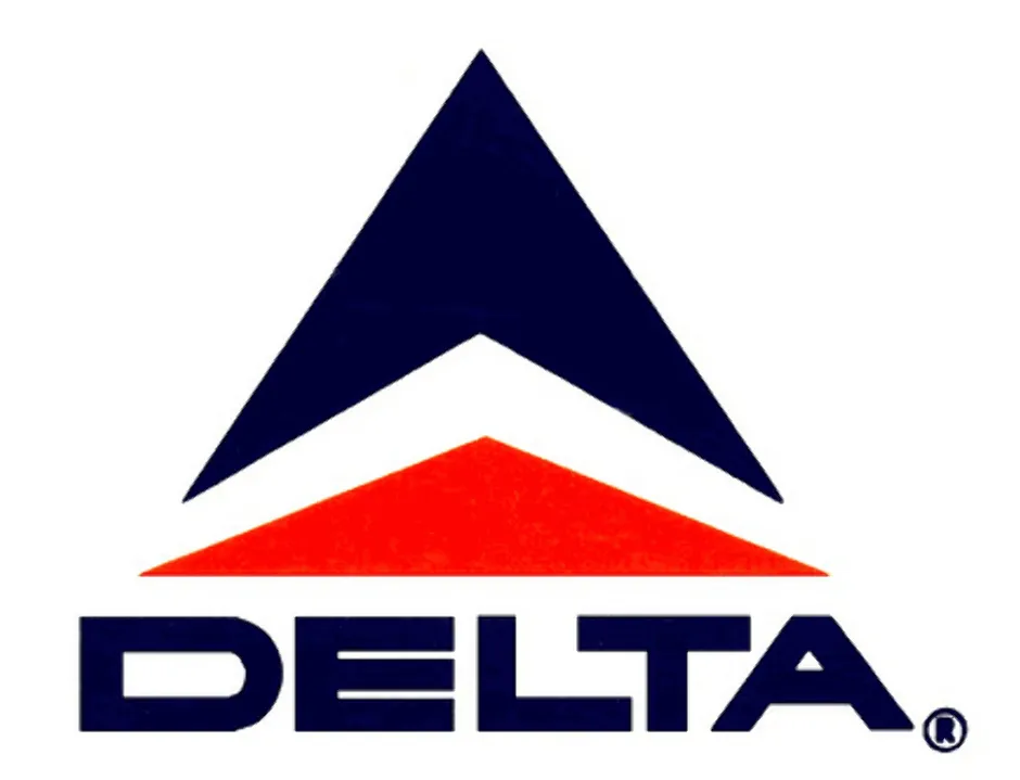 Download High Quality delta airlines logo red triangle Transparent PNG