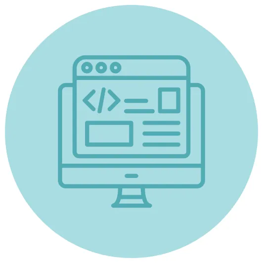 Developer generic flat icon