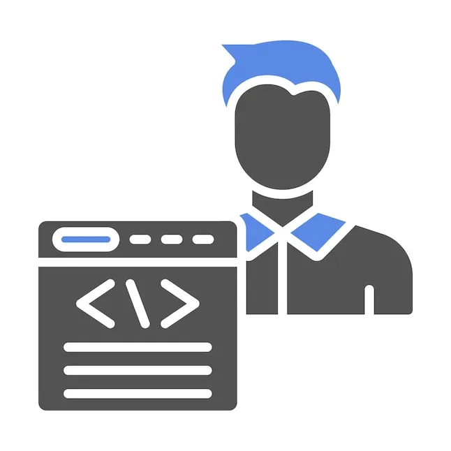 Developer icon vectors & illustrations for freepik