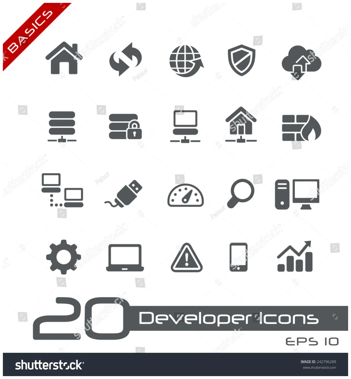 Basics stock vector 242796289 shutterstock