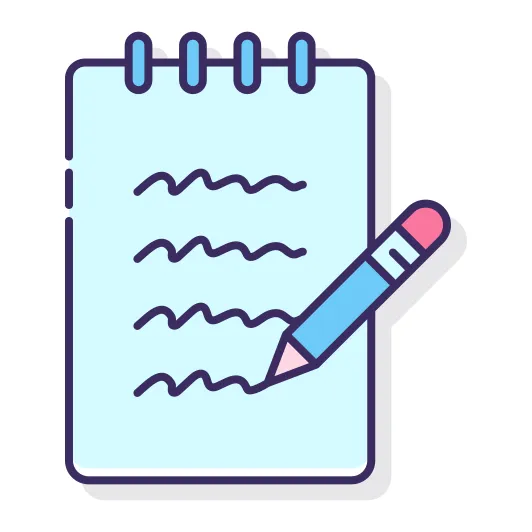 Document generic color lineal-color icon printable coloring page