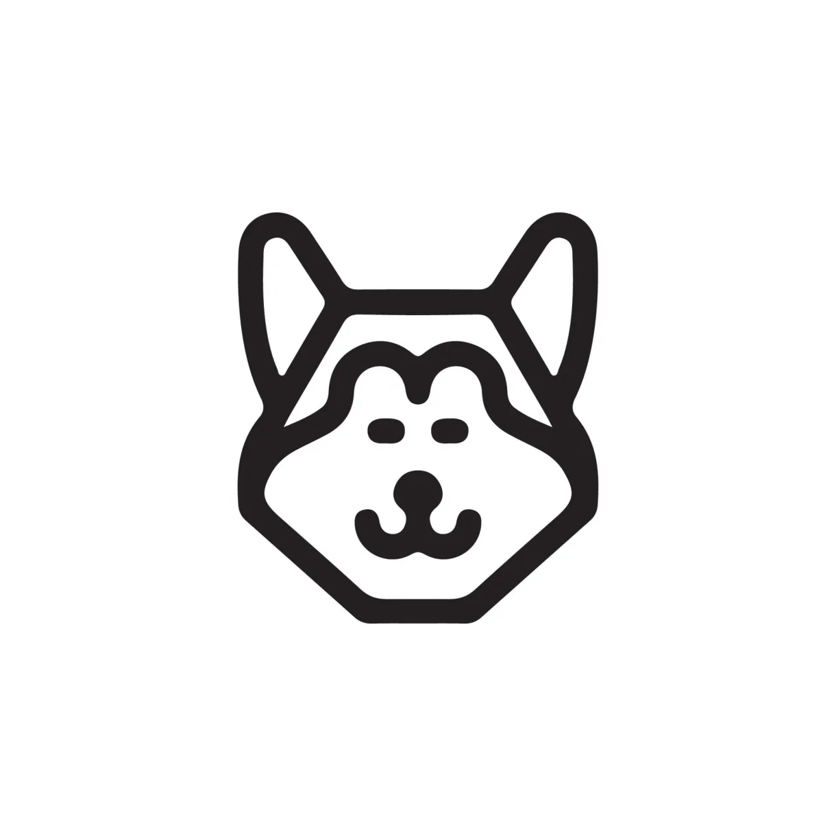 Dog icon eps 10 10733430 vector art at vecteezy