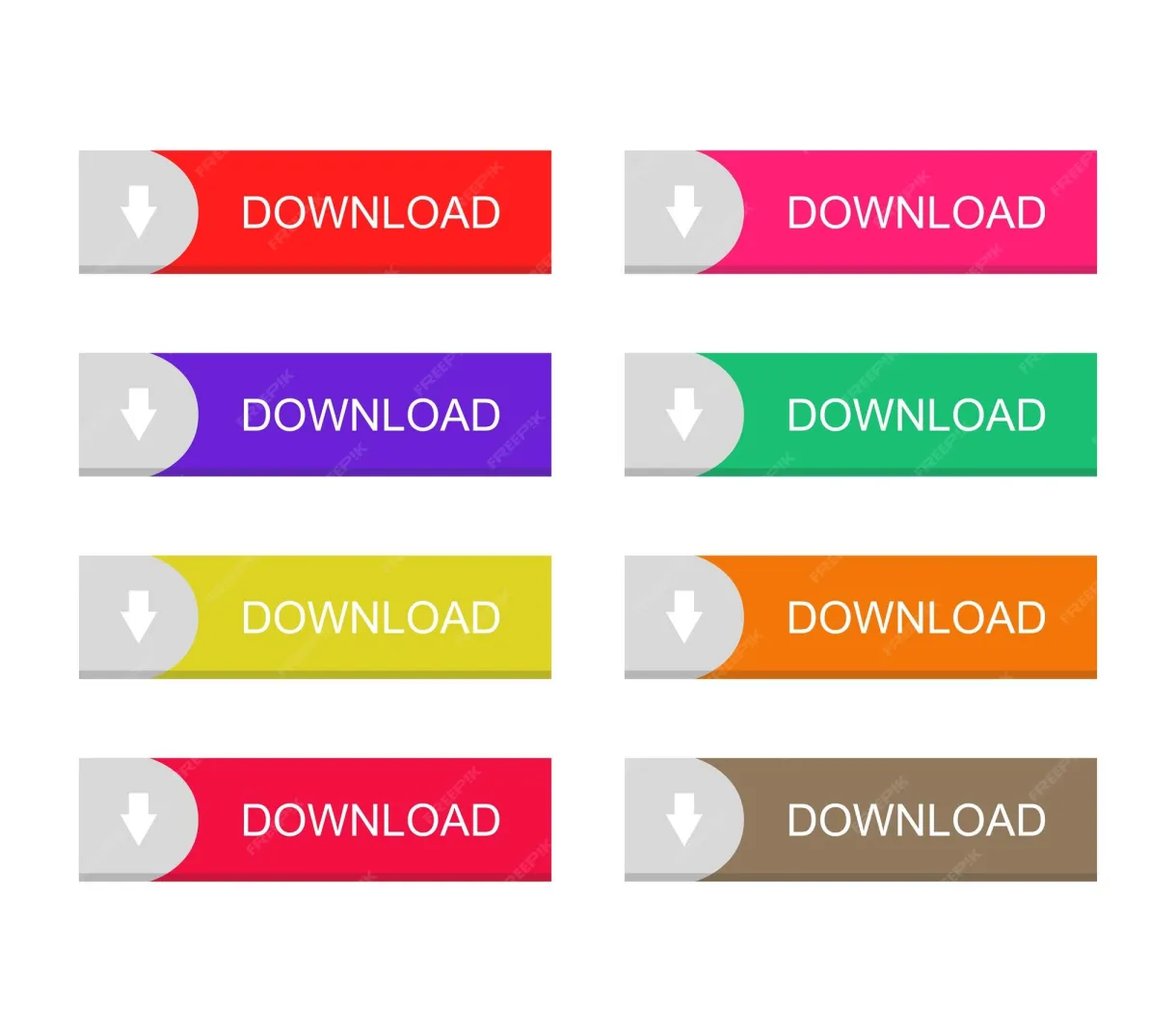 Premium vector download button