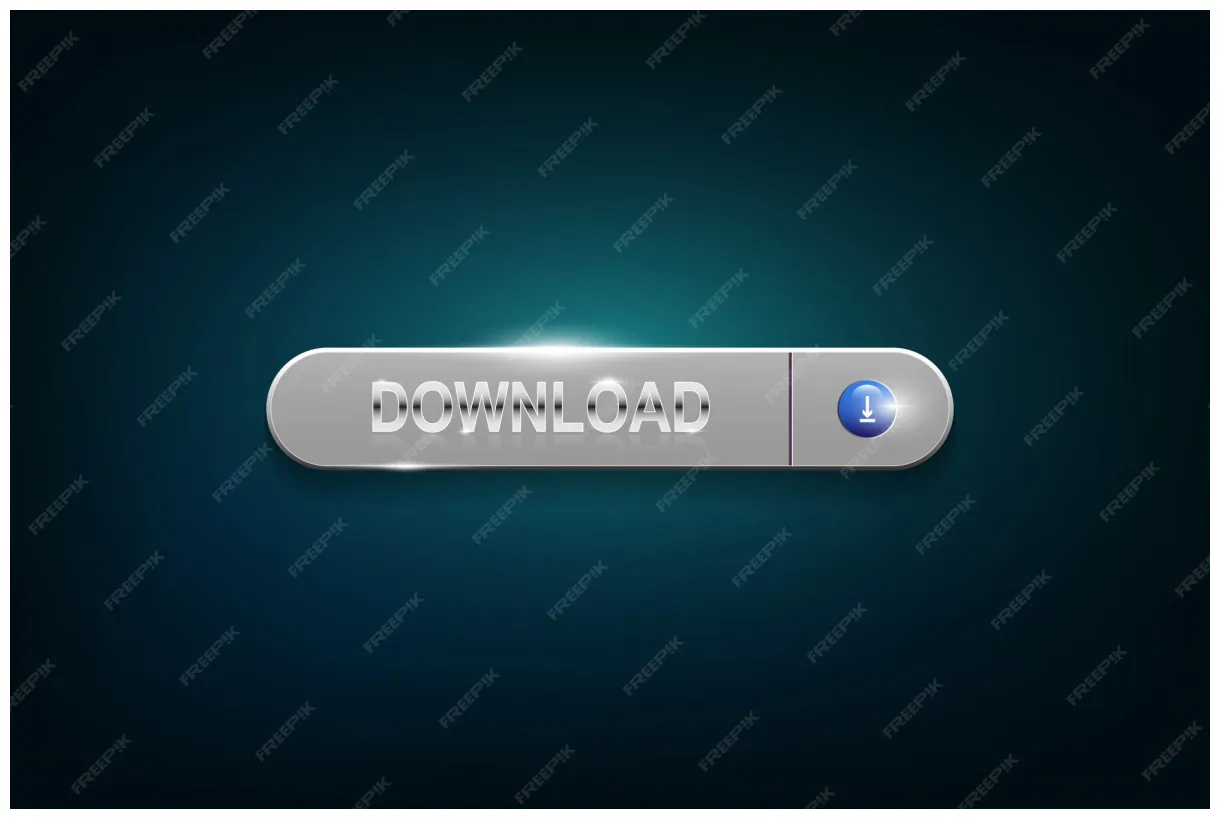 Premium vector download button