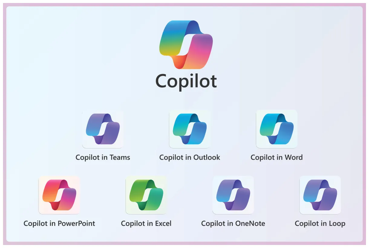 Copilot icon set 33877102 vector art at vecteezy