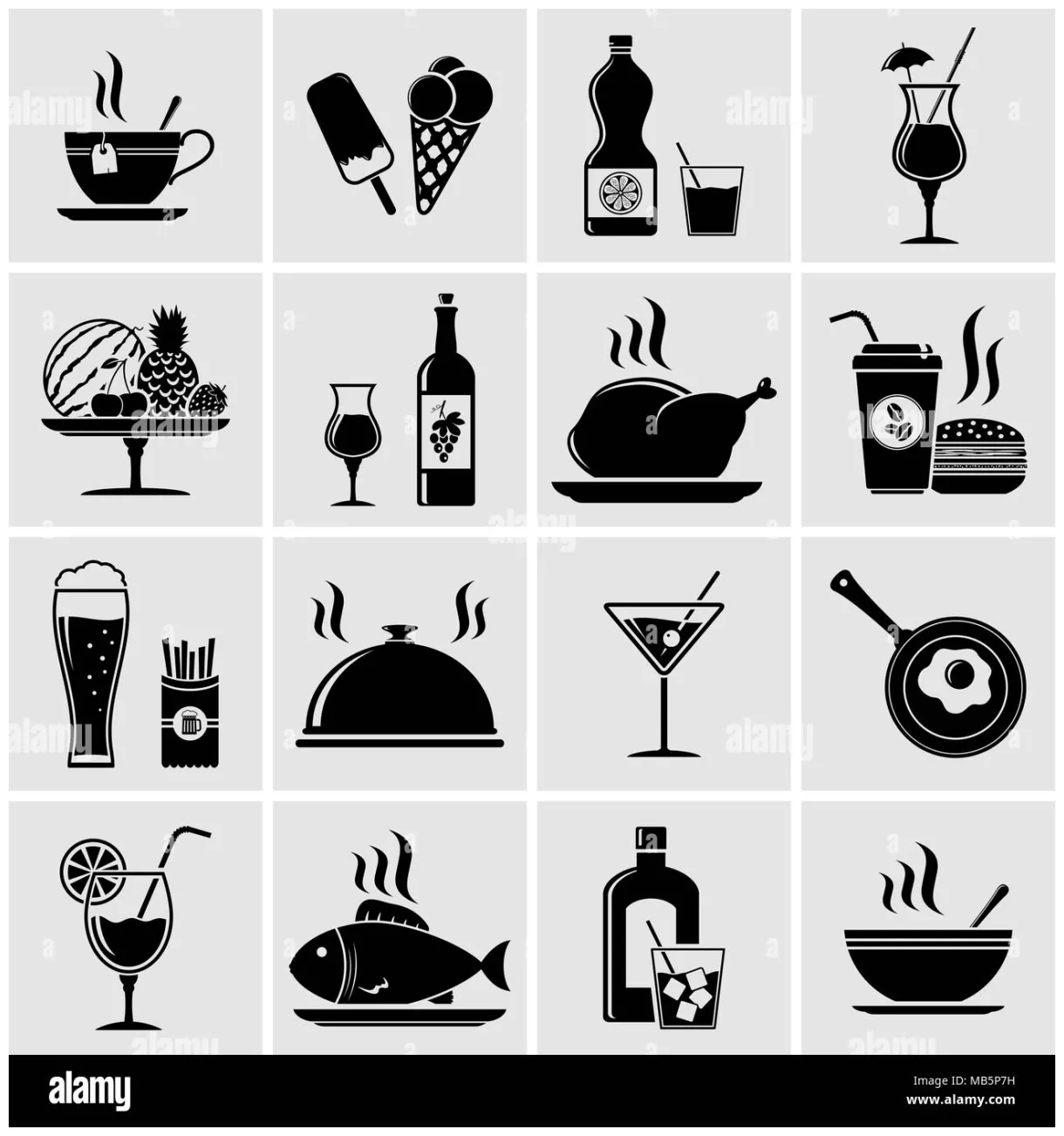 Food and stock vector & art alamy