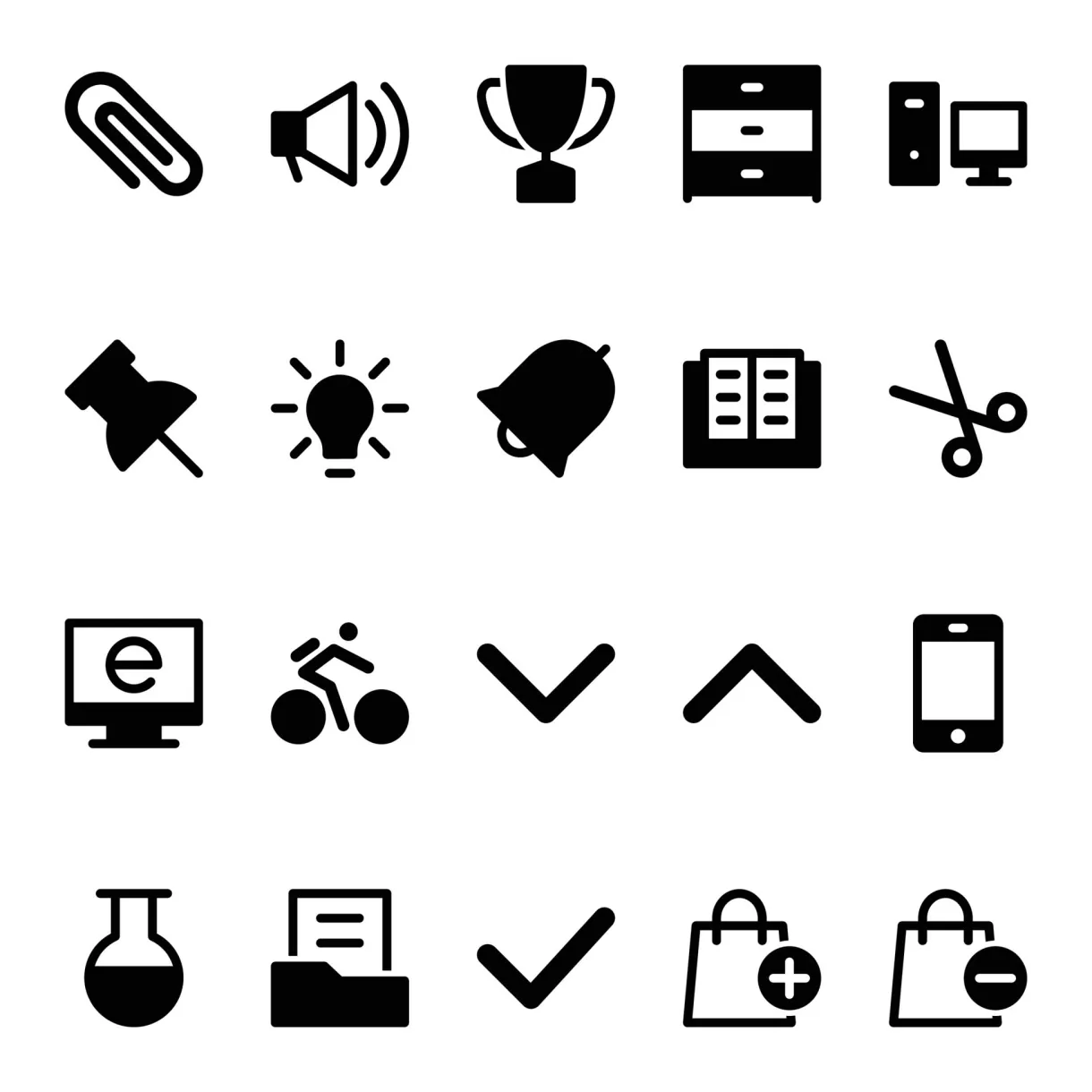 Glyph icons for e-commerce. 20410587 vector art at vecteezy printable coloring page