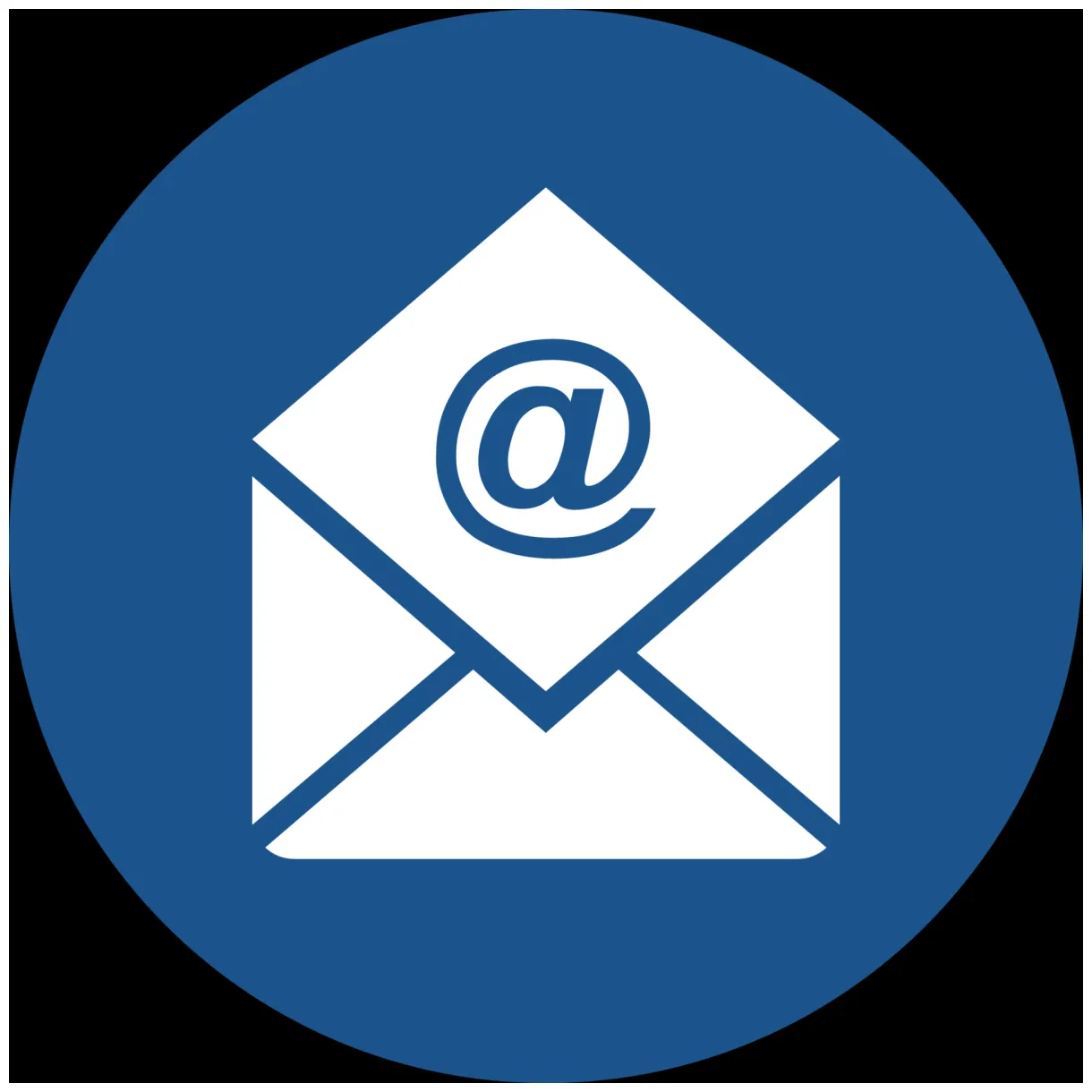 Email round icon png and svg vector , 57% off printable coloring page