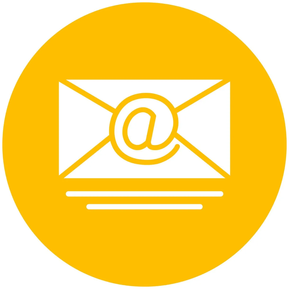 Email icon design 15453723 vector art at vecteezy