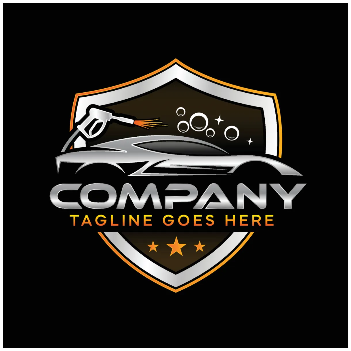 Auto detailing car wash emblem logo vector illustration 21870835 vector