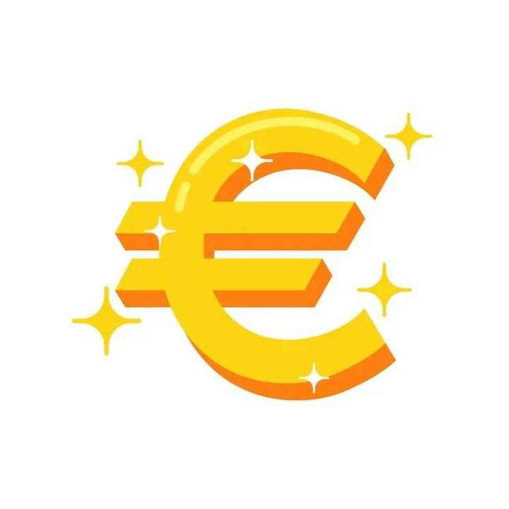 Euro vector art, icons, and graphics for