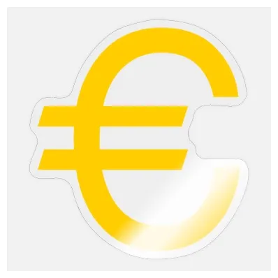 Euro stickers unique designs spreadshirt