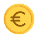 Euro sign icons & symbols