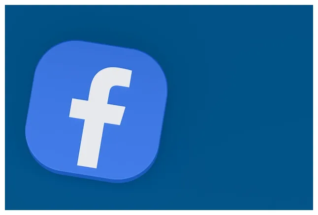 Premium Photo | Facebook logo 3d icon rendering