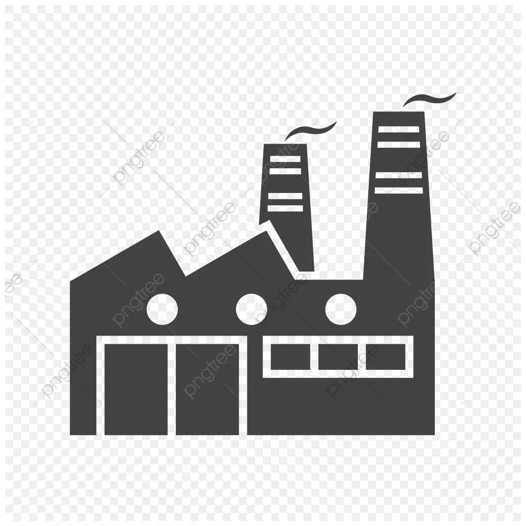 Glyphs silhouette png transparent, factory glyph black icon, factory