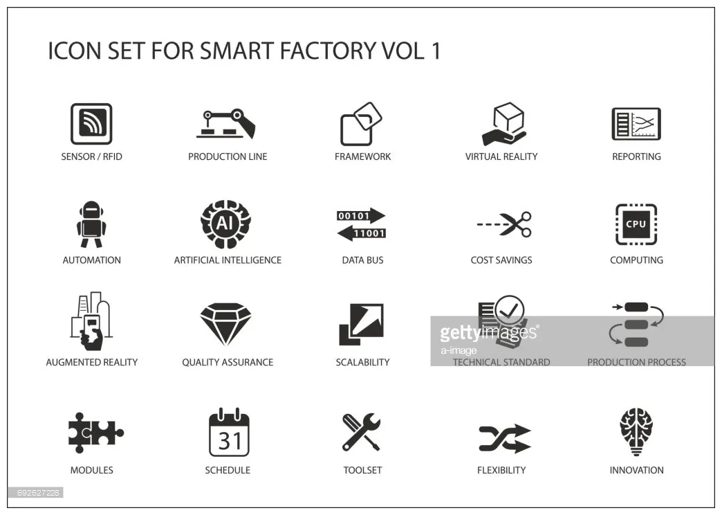 Factory vector icon #328965 free icons library