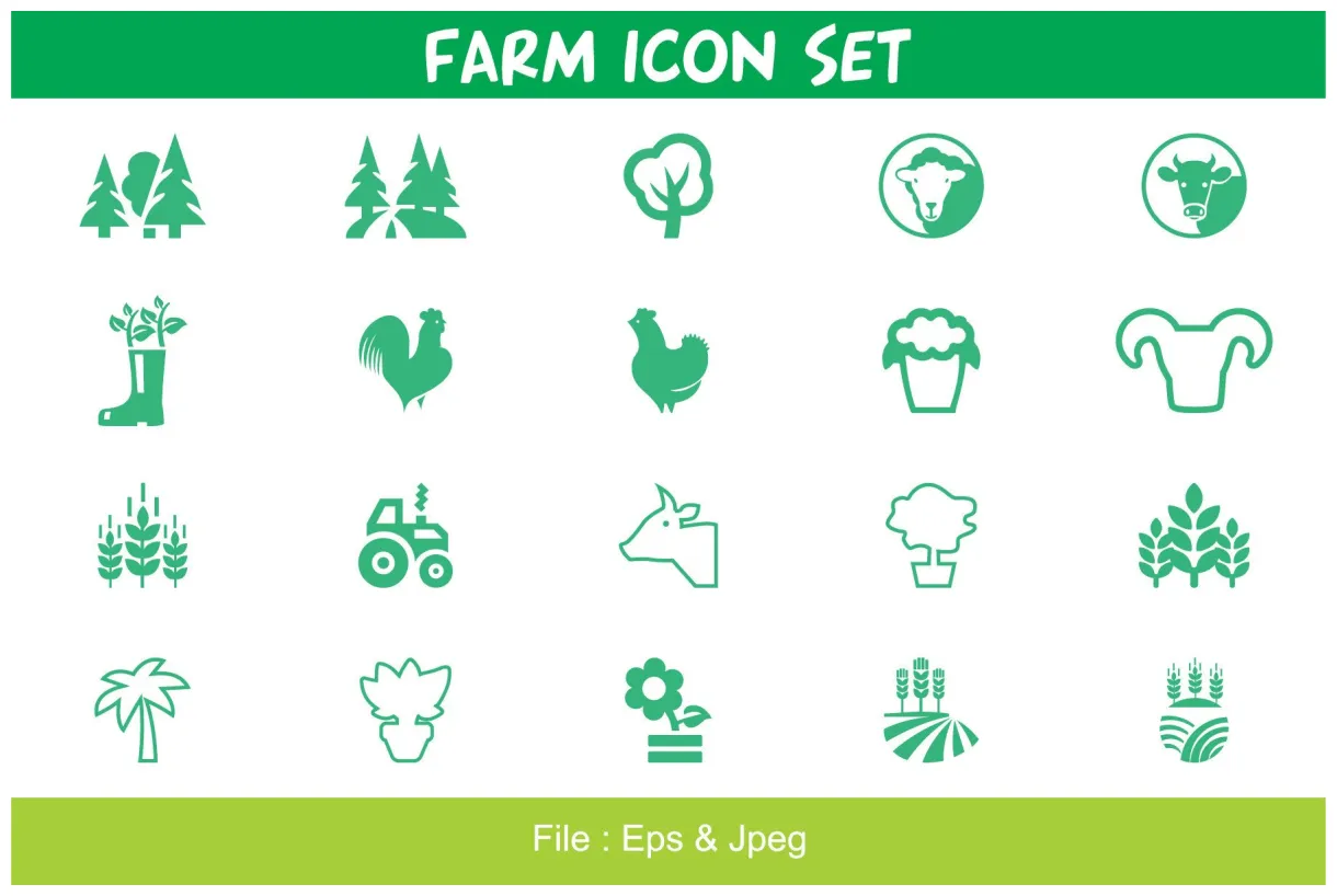 Set graphic by zafreeloicon · creative fabrica