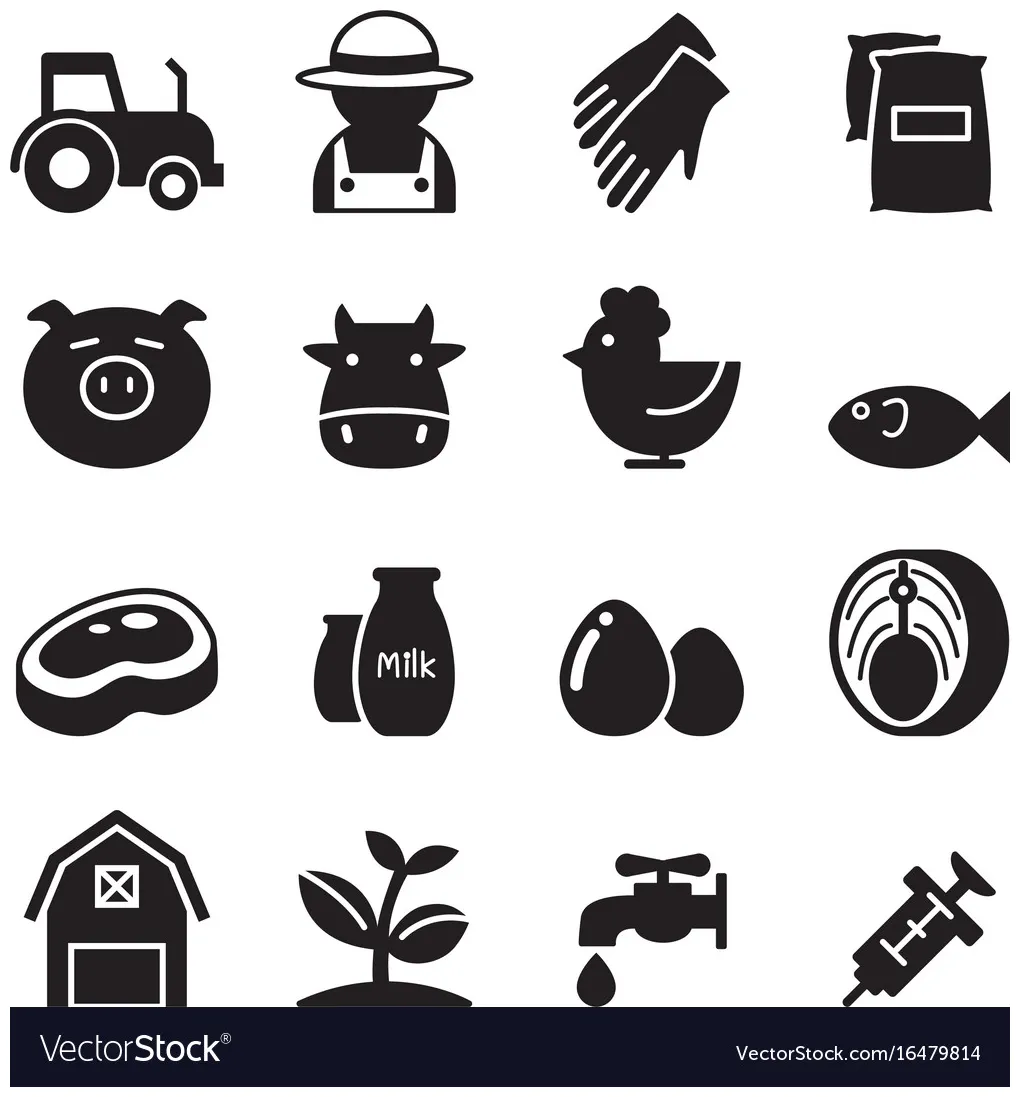 Set vector vectorstock printable coloring page