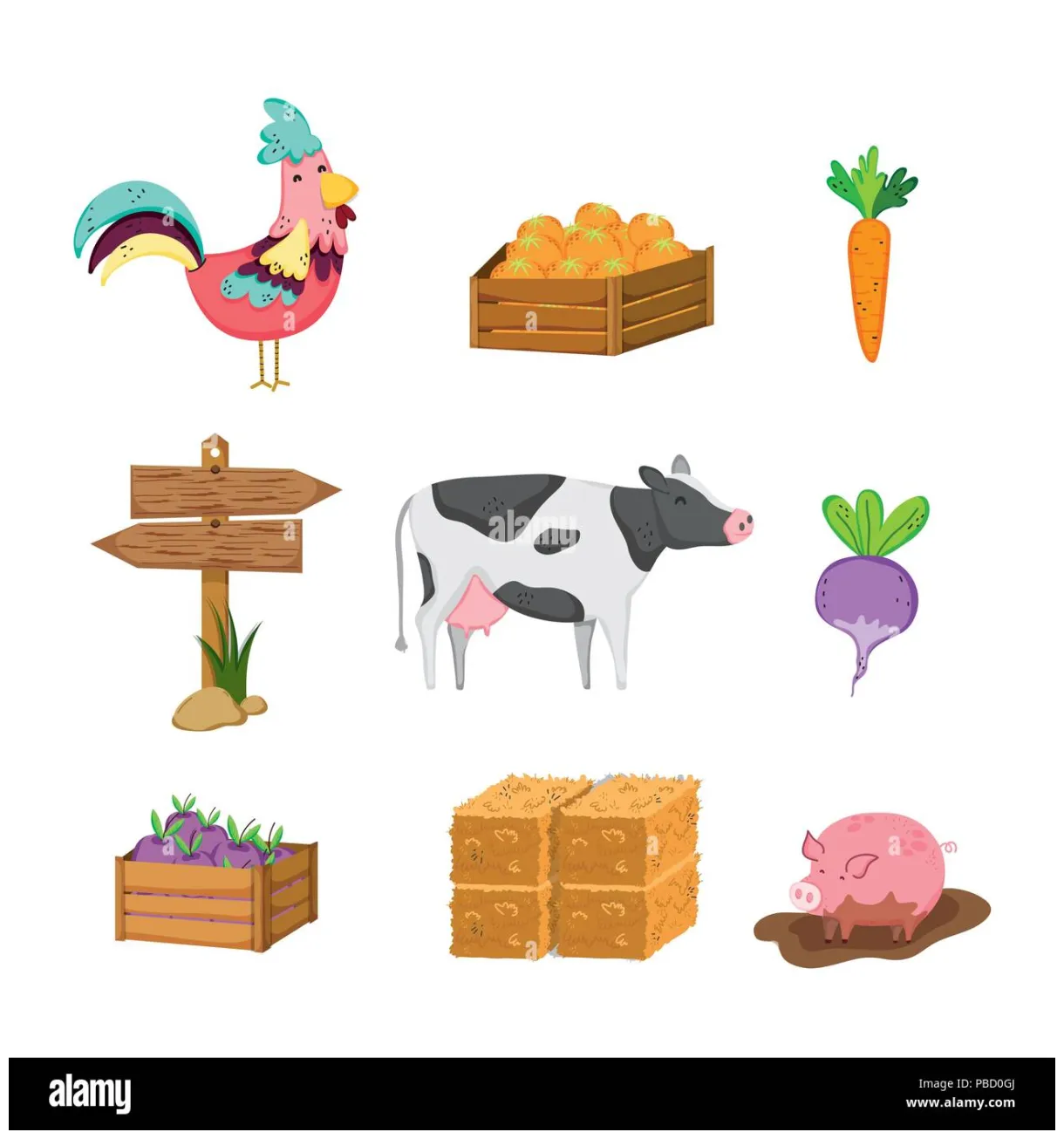 Set of stock vector & art alamy