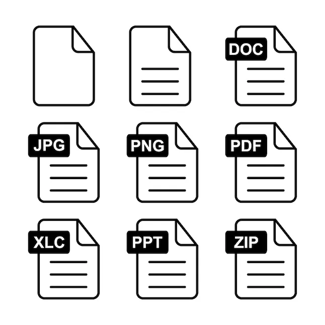 File icon vector