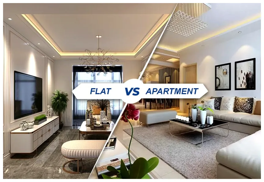 Main differences between flat & apartment every homebuyer should know