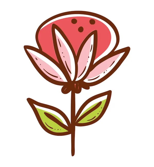 Premium vector plants printable coloring page