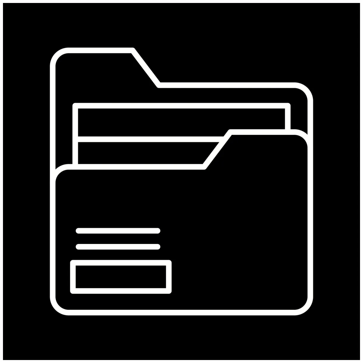 Folder vector icon 14782262 vector art at vecteezy