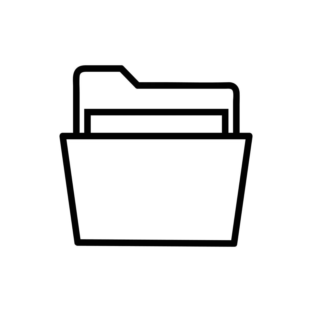 Folder vector icon 16227502 vector art at vecteezy