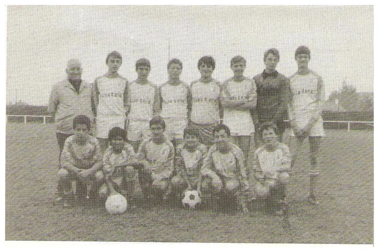 Photo de classe Minimes de 1984, FOOTBALL CLUB DIEPPOIS - Copains d'avant