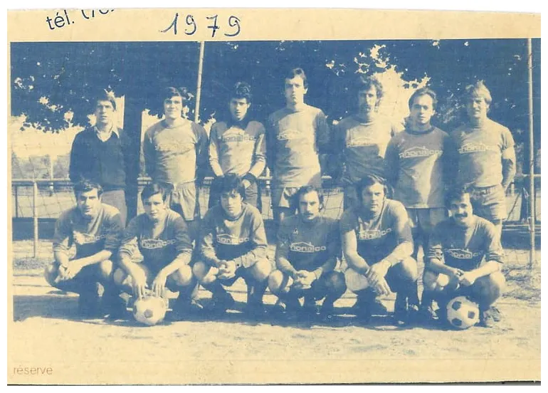 Photo de classe FCB équipe réserve 79/80 de 1979, Football Club