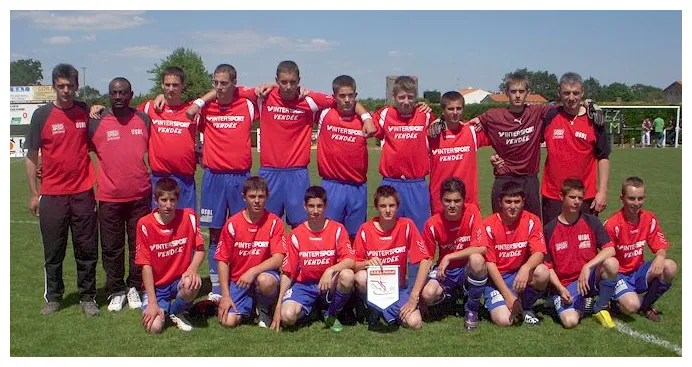 U15 Vainqueur du Challenge de Vendée Saison 2008 - 2009 - U.S.B.L. Football