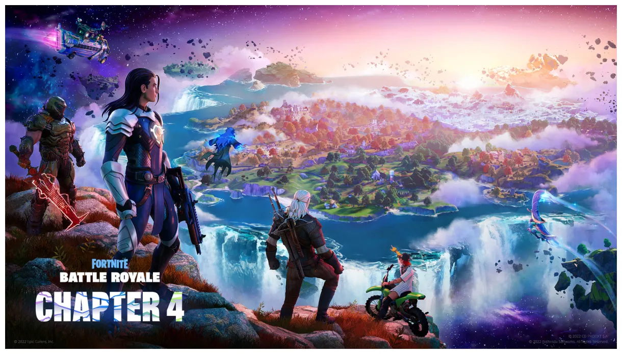 Fortnite chapter 4 comparisons highlight massive visual improvements