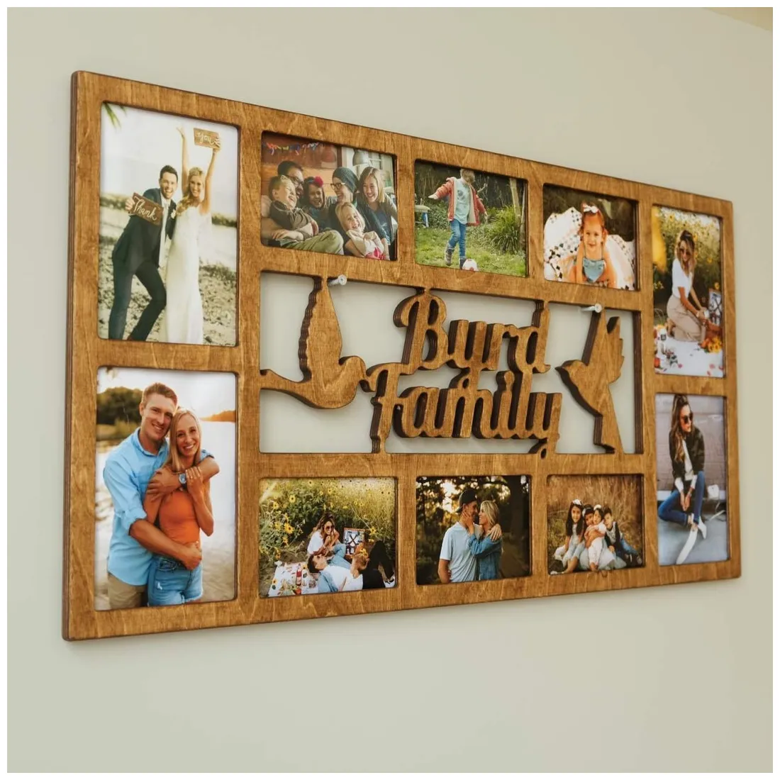 Personalized family frame, collage frame, custom collage