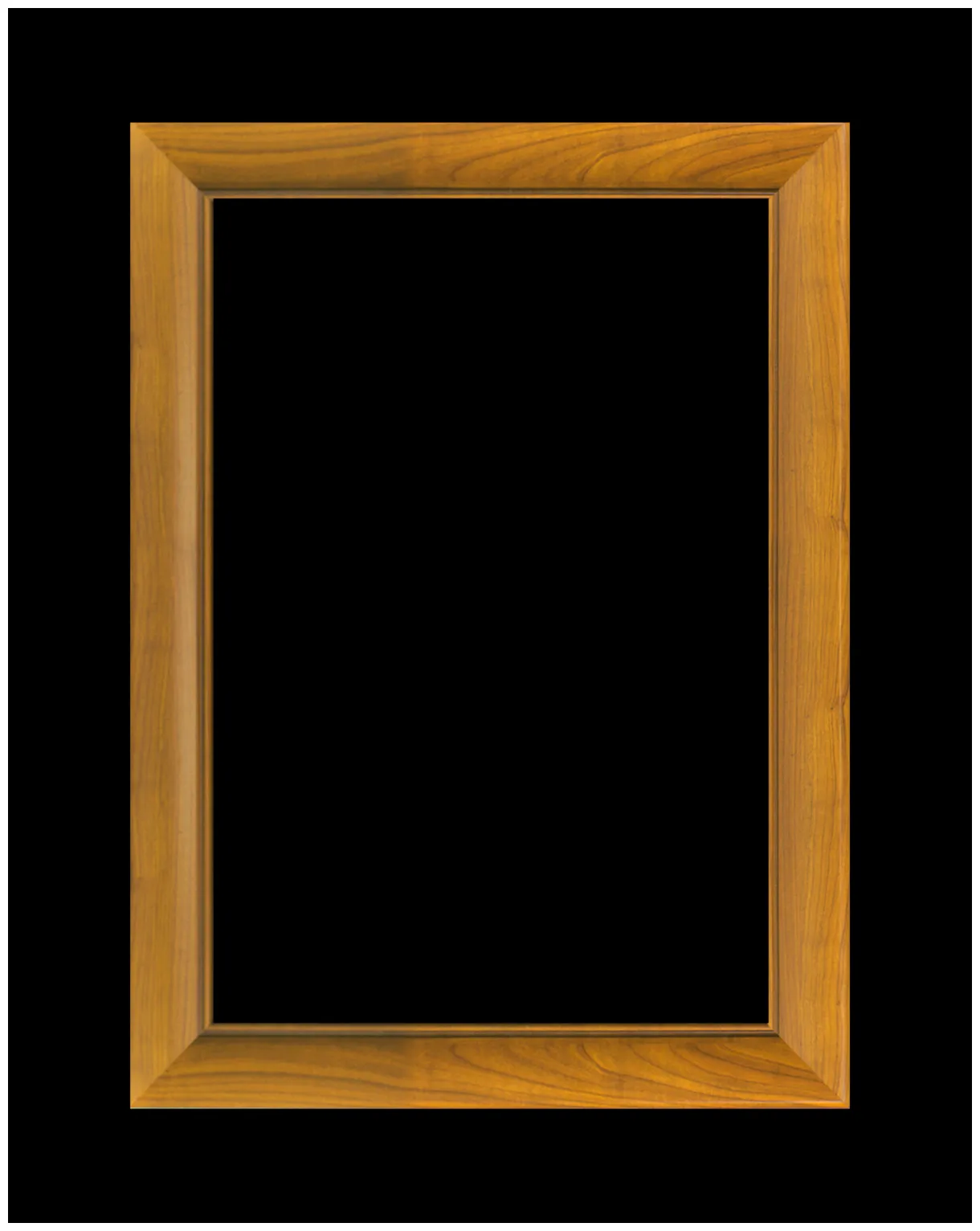 Wooden poster frame printable coloring page