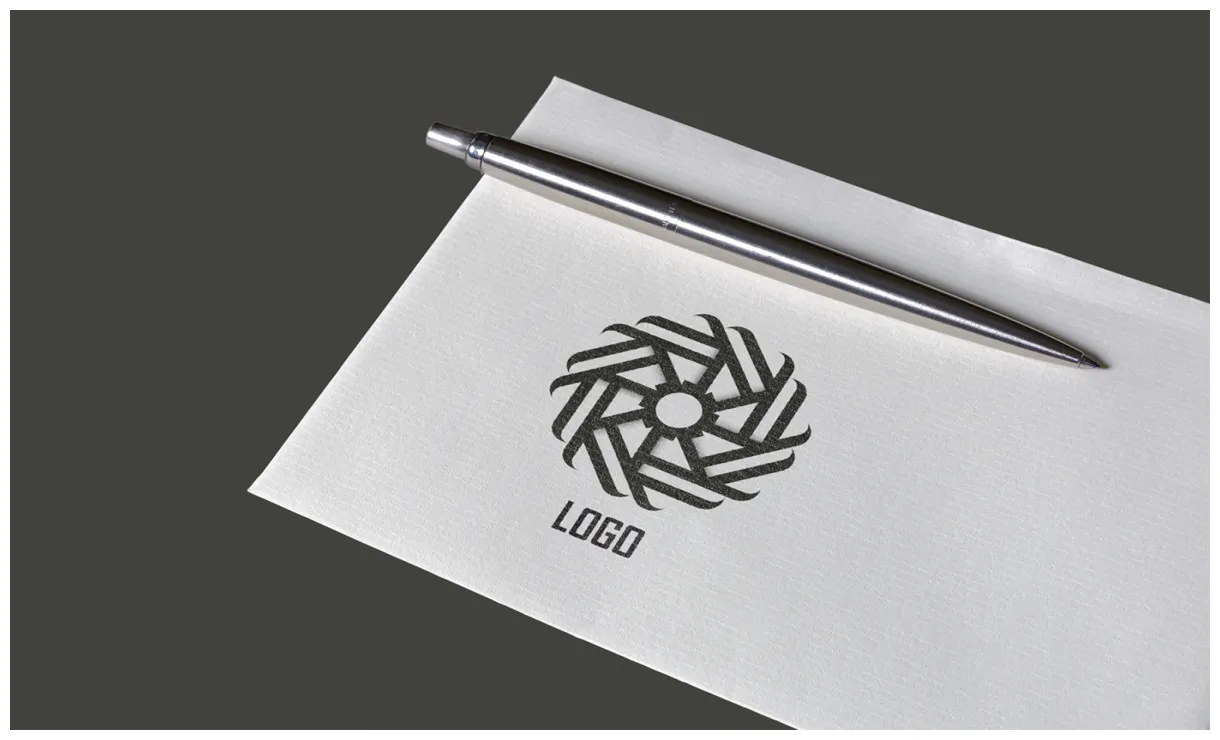 Logo template on behance printable coloring page