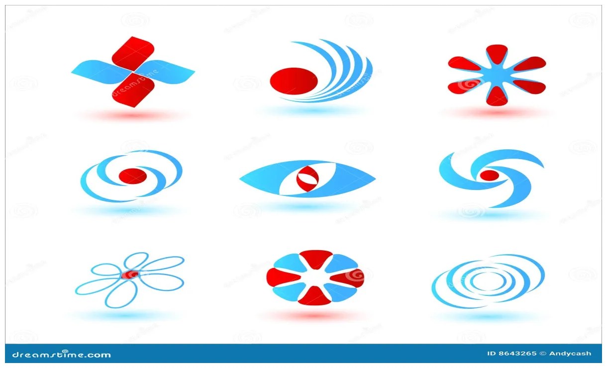 Logotypes stock vector. illustration of company, drop 8643265