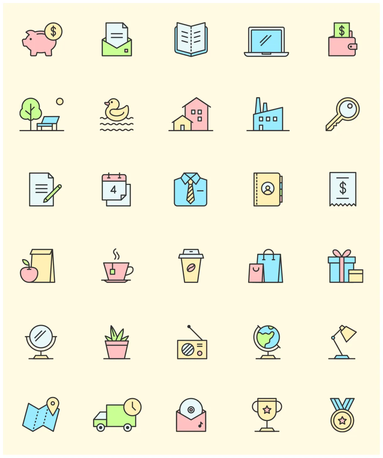 70 Free Vector Icons on Behance