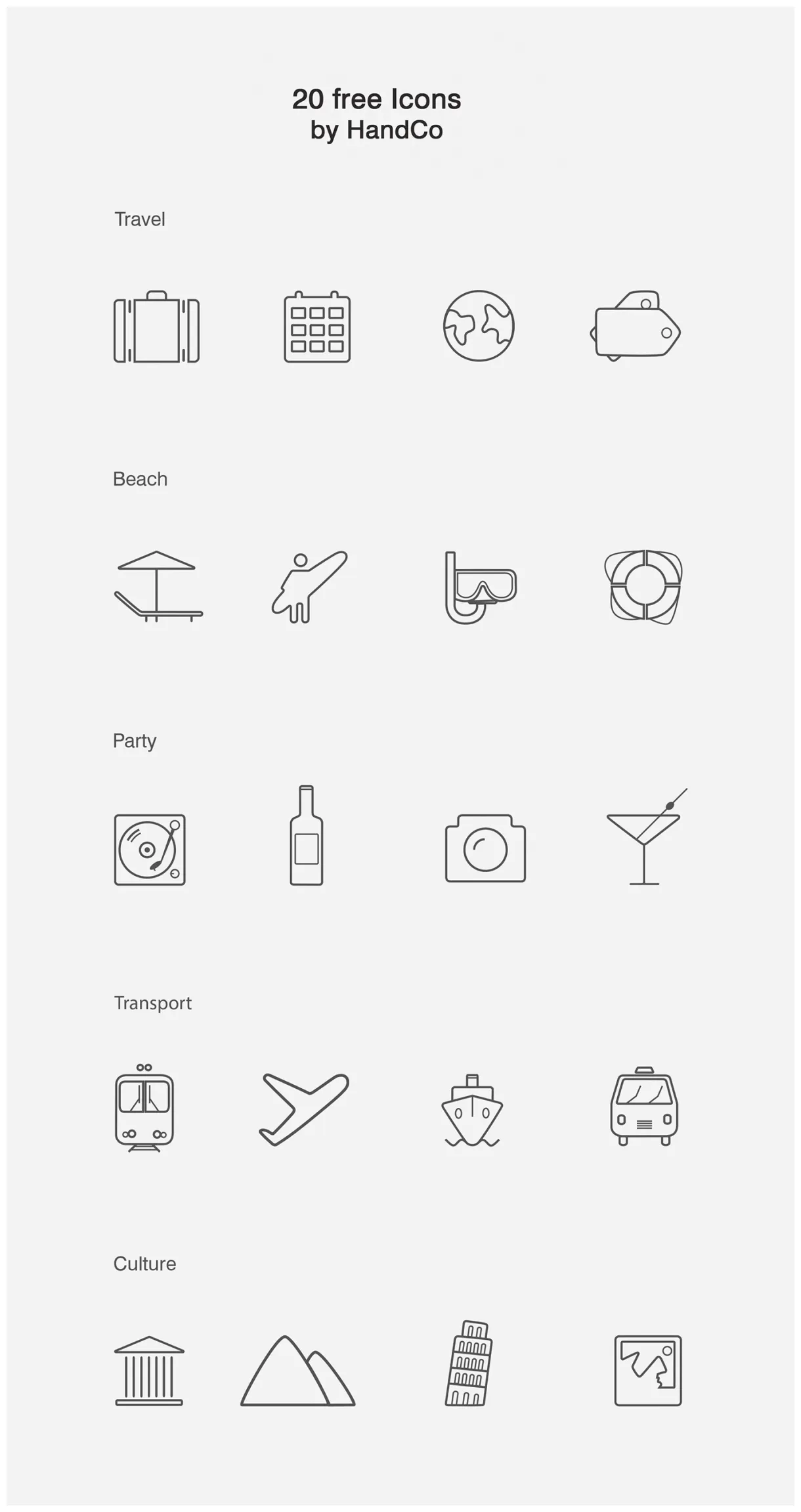 Free Vector Icons on Behance