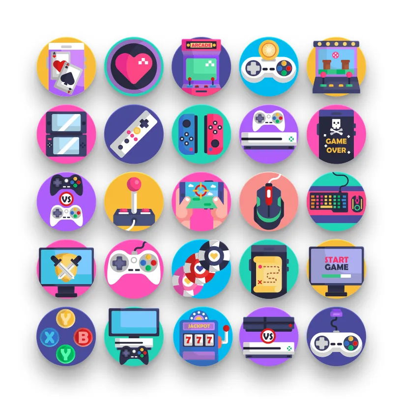 Gaming-icons-set-vector-game-videogames-console-gaming-gamers-flat
