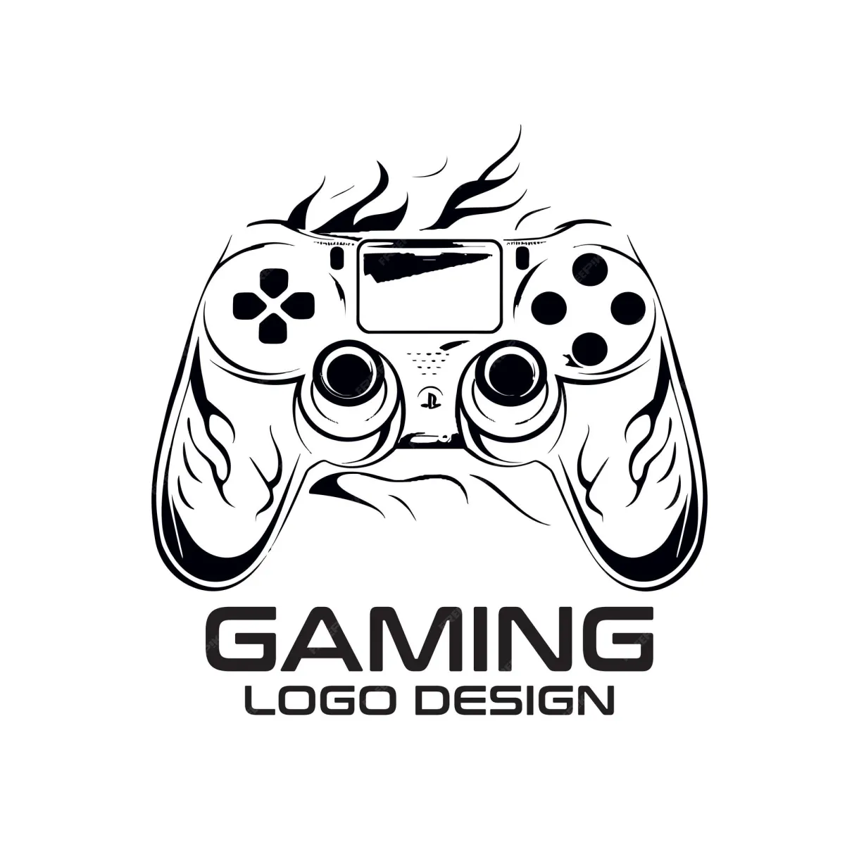 Premium vector gaming vector logo design