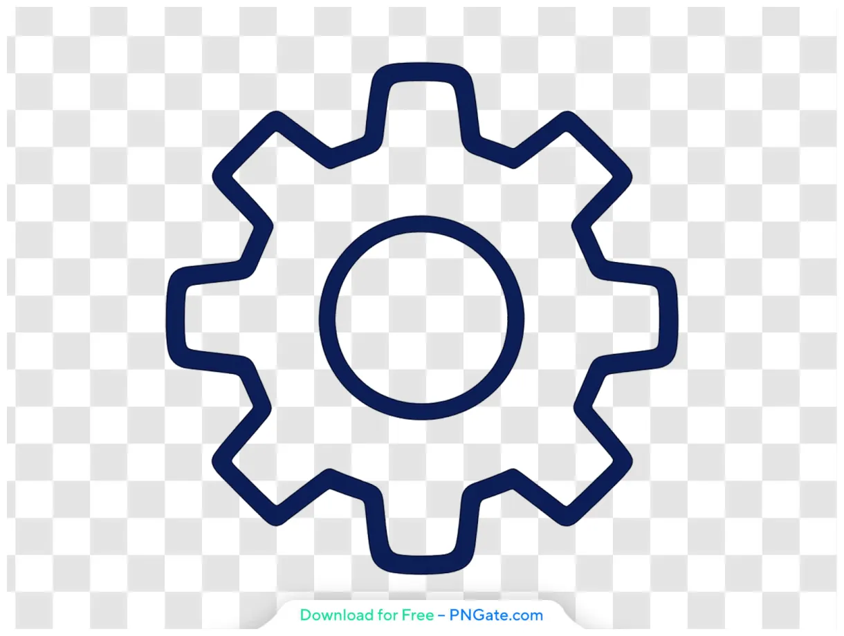 Gear Outline Icon Png New Gear Startup Icon Outline Vector.