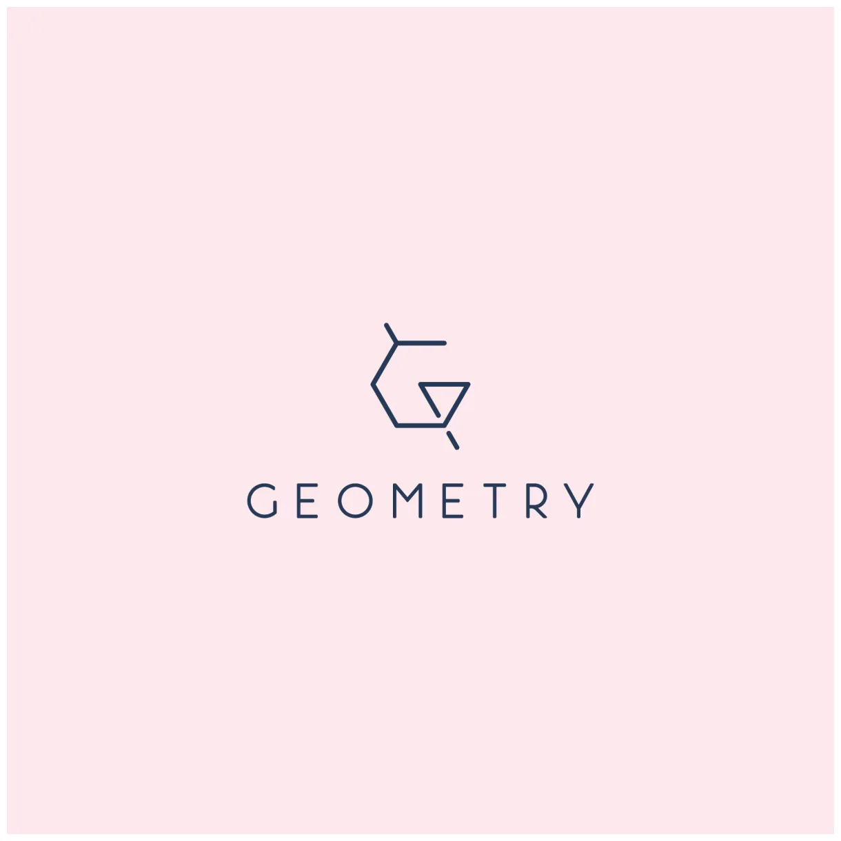Free geometric logo ideas, design & templates