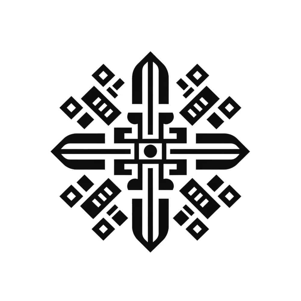 Geometric logo set, trendy set, simple creative