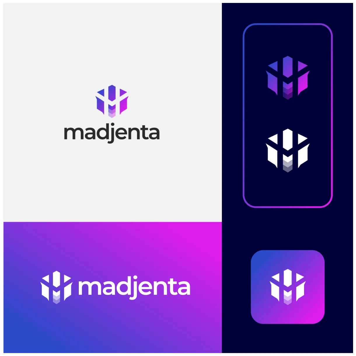 Free gradient logo ideas, design & templates
