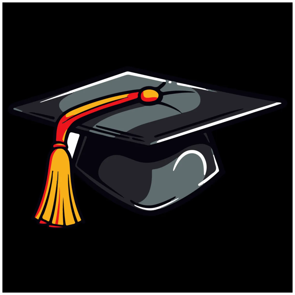 Illustration of graduation cap icon 24281529 PNG