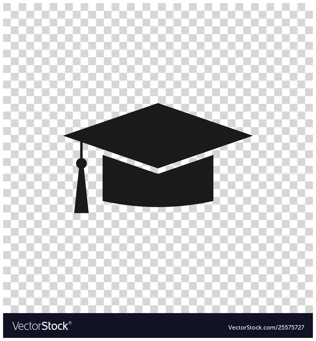 Graduation Cap Icon Vector