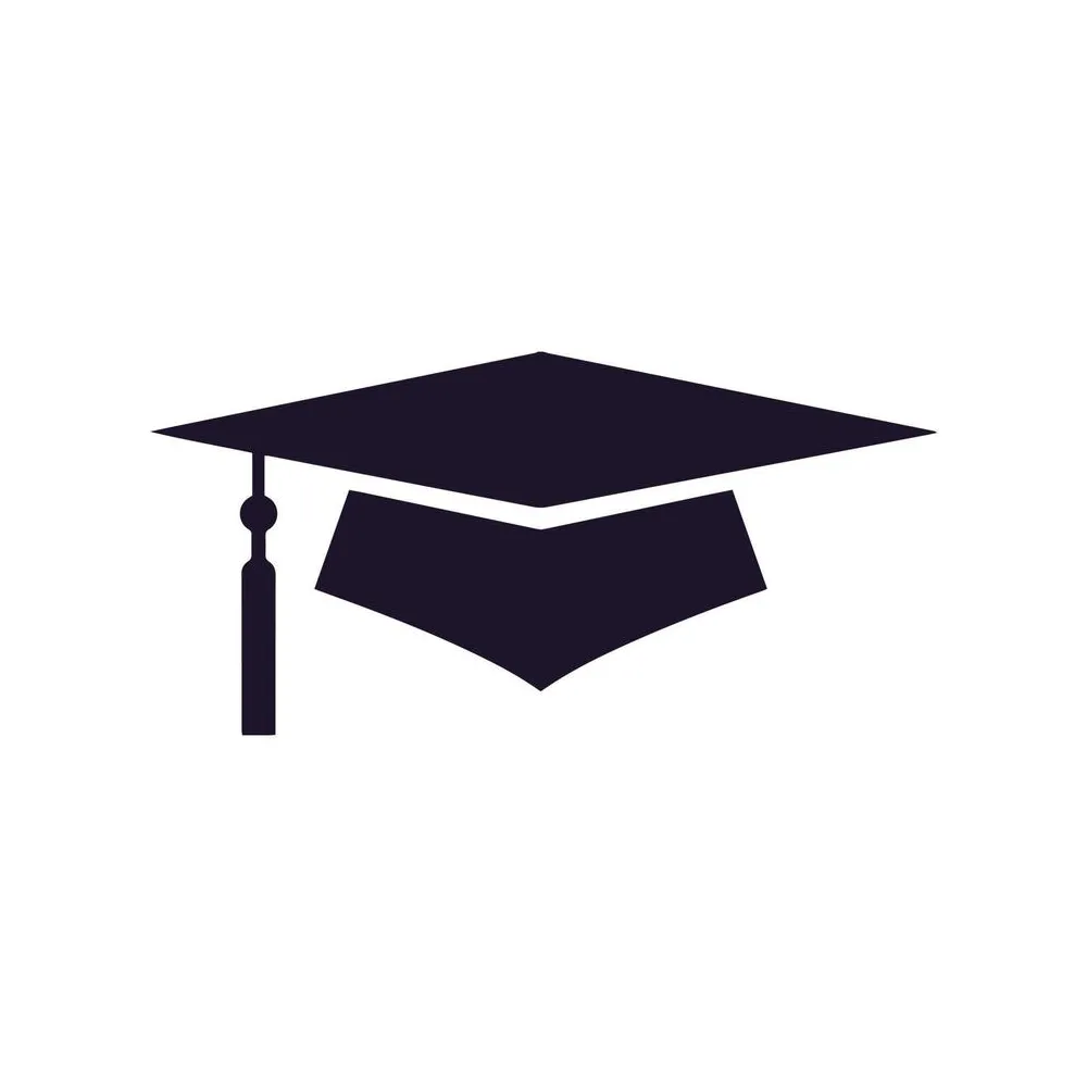 graduation cap icon vector design 6644839 Vector Art at Vecteezy